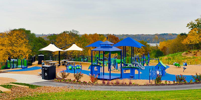 Staring Lake Park Playground Equipment, Eden Prairie, MN