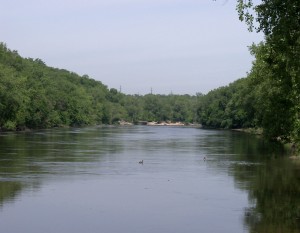 Mississippi River near Otsego