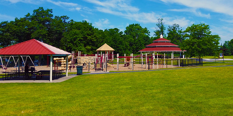 Riley Lake Park Playground Equipment, Eden Prairie, Minnesota